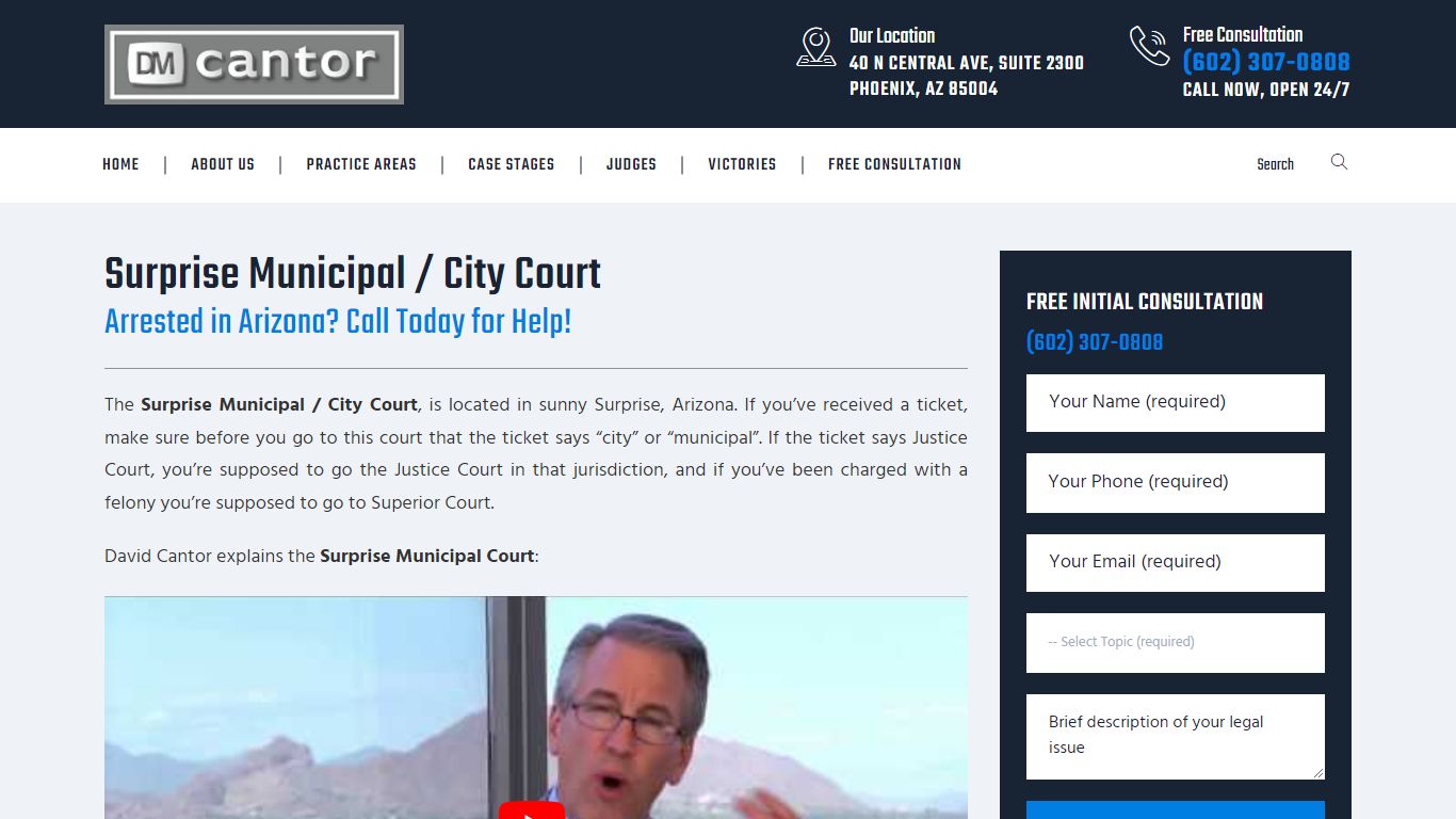 Surprise Municipal / City Court - Surprise, AZ - DM Cantor